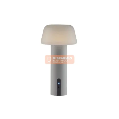 Lampada da Tavolo Seal Ricaricabile LED 2W IP54 – Pan