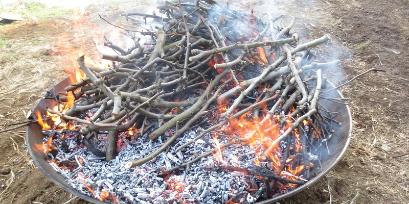 Anthracite Carbonizer Smokeless Combustor Biochar Kiln