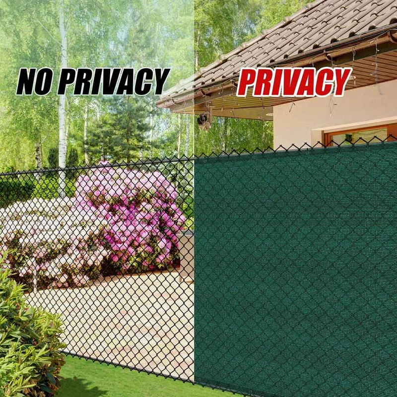 Telo Ombreggiante 1x25Mt Rete Ombra 90% Frangivento Frangivista Verde + Fascette