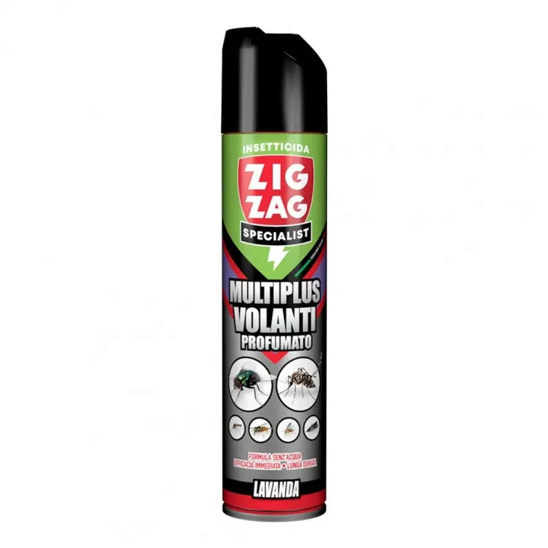 Spray Mosche E Zanzare 600 Ml Lavanda Zig Zag