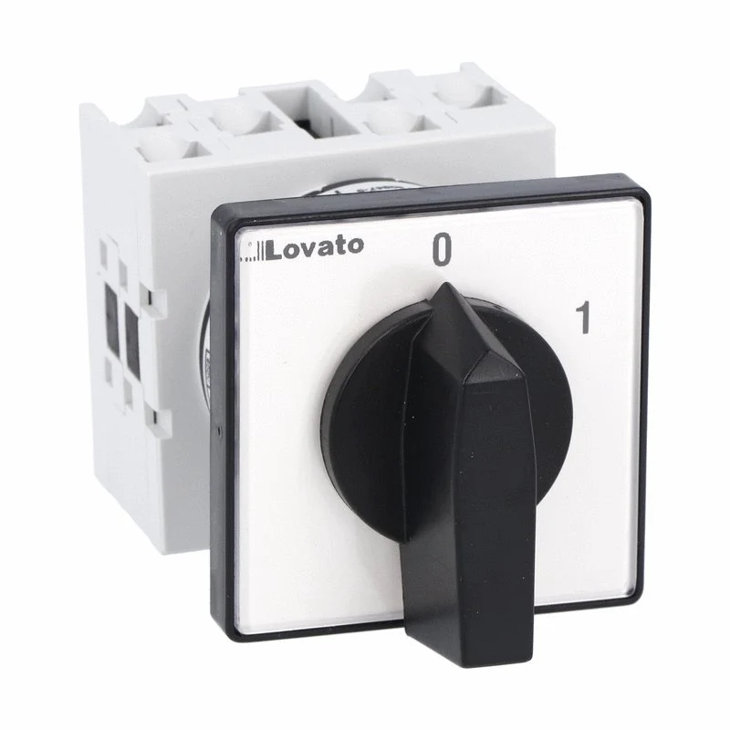 Commutatore a Camme Lovato GX Interruttore 2P 20A Montaggio Frontale 48x48 – GX2091U