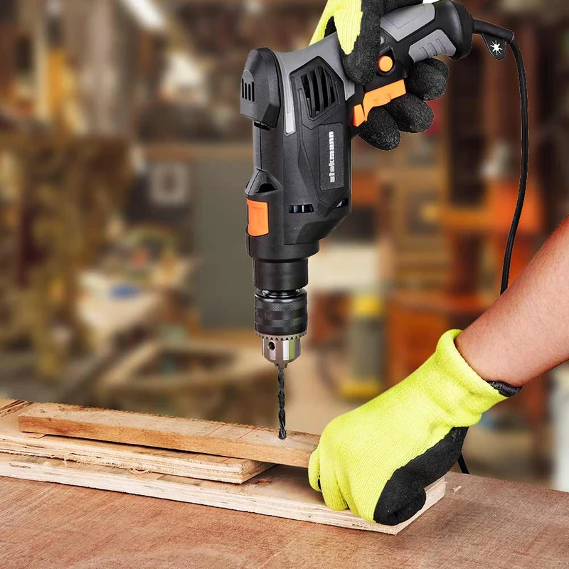 Valigetta Attrezzi 41pz con Trapano Elettrico a Percussione 710W 3000rpm 13mm