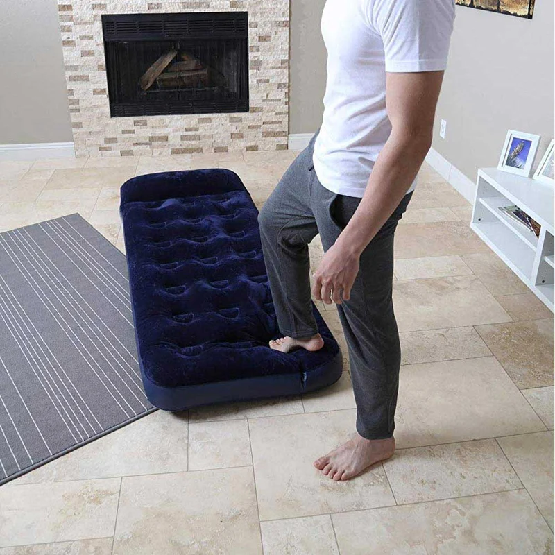 Materassino materasso Gonfiabile Singolo Bestway Pompa Pedale Integrata 188x99cm