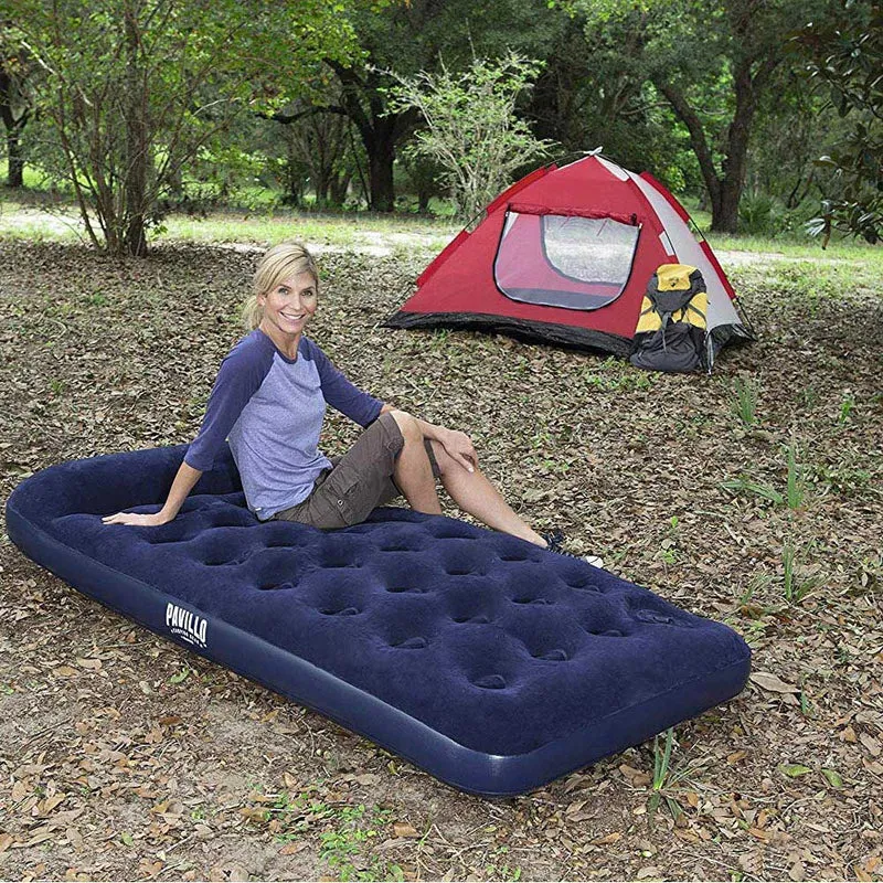 Materassino materasso Gonfiabile Singolo Bestway Pompa Pedale Integrata 188x99cm