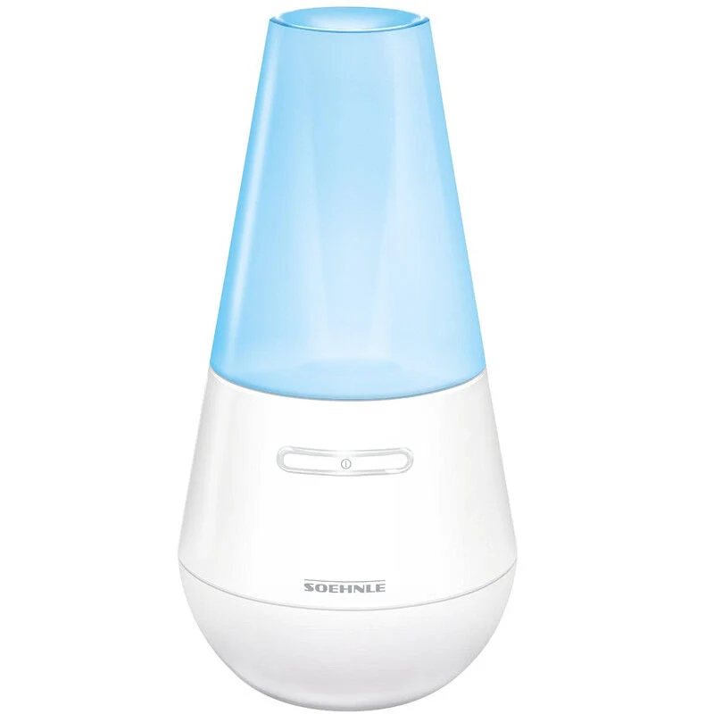Diffusore Di Aromi Essenze a Ultrasuoni Con Luce Led Blu Soehnle 68025 Valencia