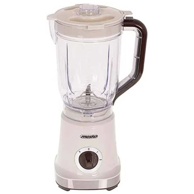 Frullatore Elettrico Lame Acciaio Caraffa 1,8L 1000W 2 Velocita + Pulse Beige