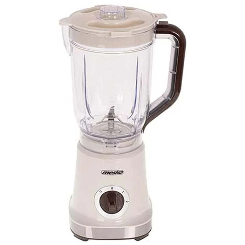 Frullatore Elettrico Lame Acciaio Caraffa 1,8L 1000W 2 Velocita + Pulse Beige