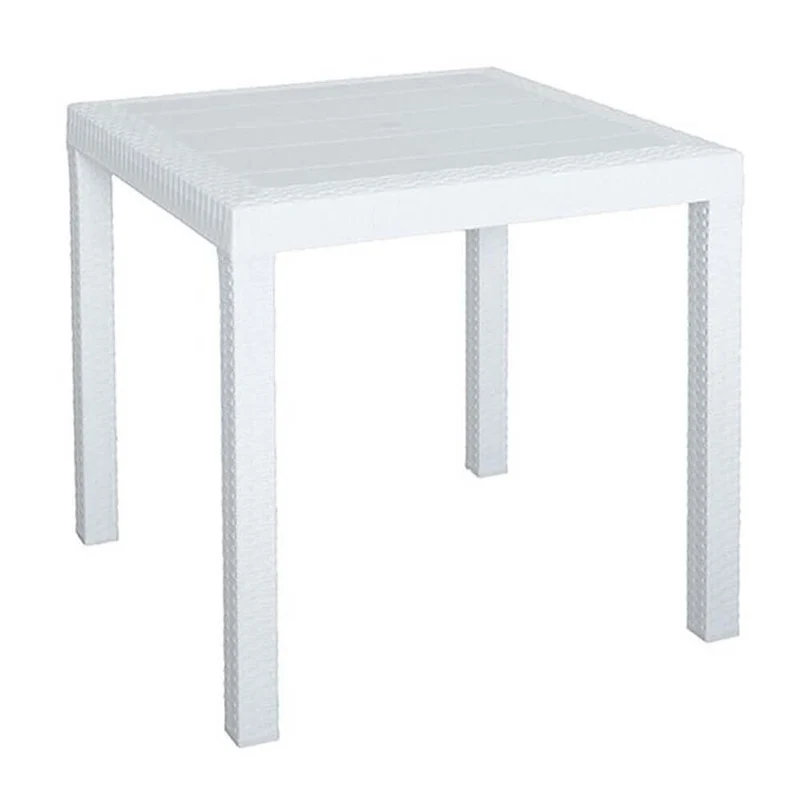 Tavolo da Giardino Quadrato in wicker cm 80x80 - WADE