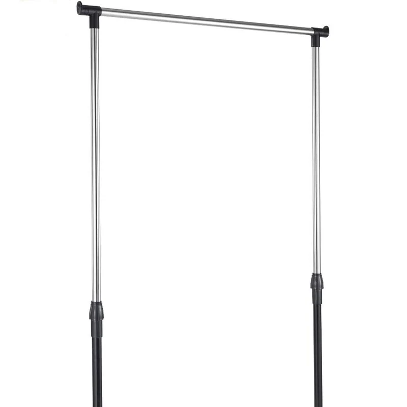 Stand Appendiabiti Singolo Attaccapanni Allungabile Telescopico 78x41x91cm