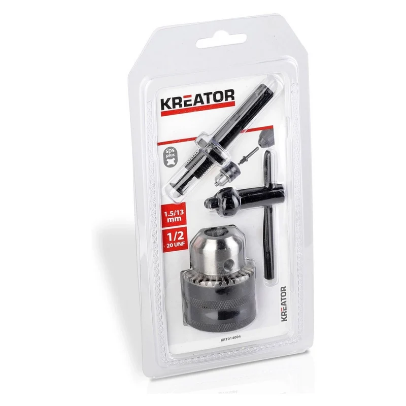 Mandrino a Cremagliera 1,5–13 mm con Adattatore SDS per Trapano - KRT014004