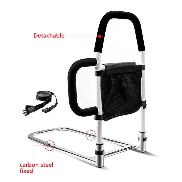 Bedsteun met Handgreep – Stalen Frame & Antislip Grip