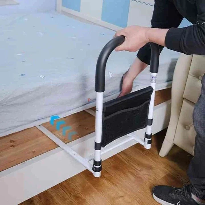 Bedsteun met Handgreep – Stalen Frame & Antislip Grip