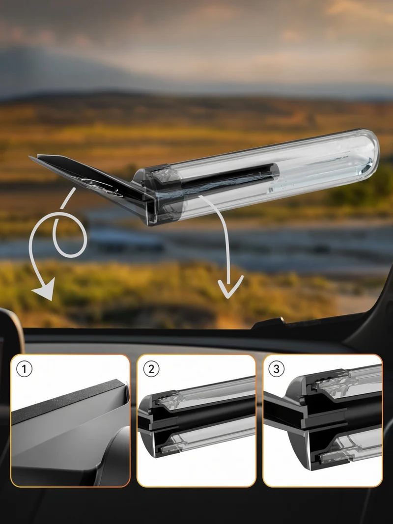 Kondenswasserabzieher für die Windschutzscheibe – Wasserbehälter im Griff – Transporter | Wohnmobil | Auto