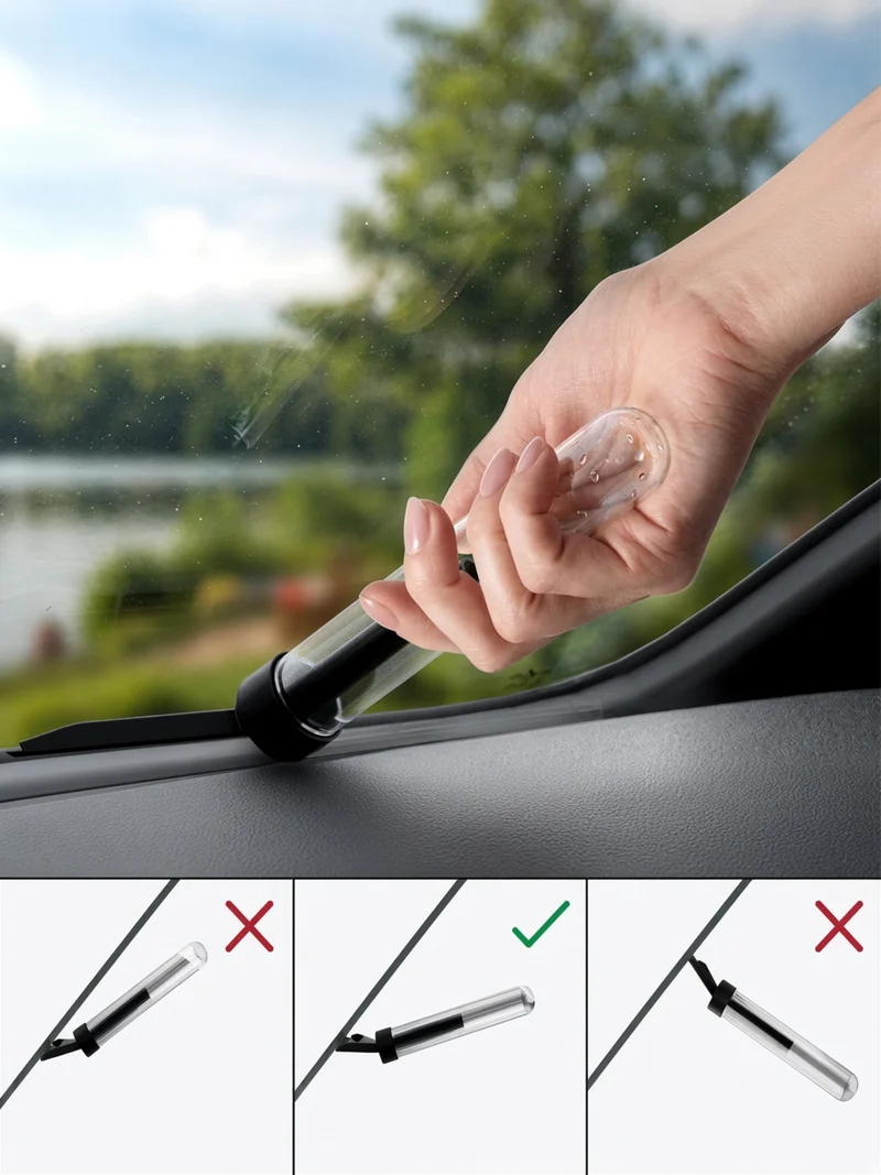 Kondenswasserabzieher für die Windschutzscheibe – Wasserbehälter im Griff – Transporter | Wohnmobil | Auto