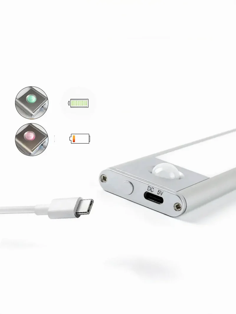 Der magnetische LED-Streifen - Offrotie-Lampe für Schränke, Küche, Bad - 3 Größen | Bewegungssensor | 3 Farbtemperaturen