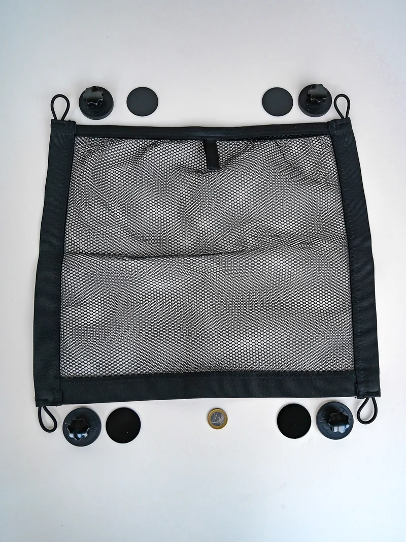 The Net Magnetic - Offrotie Aufbewahrungstasche | Gepäcknetz-Organizer-Set