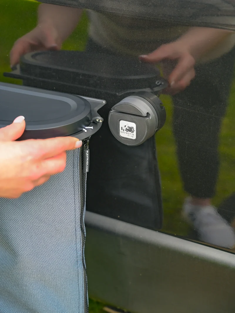 Der Flextrash Abfalleimer - Mittel 5 Liter - Tragbar für Vanlife