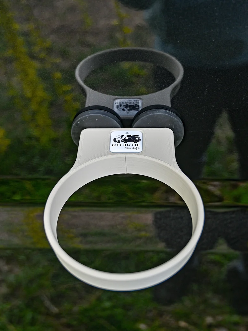 Der Blumentopfhalter und Blumentopf-Set magnetisch – Offrotie 3D-gedruckt – tragbar für Vanlife