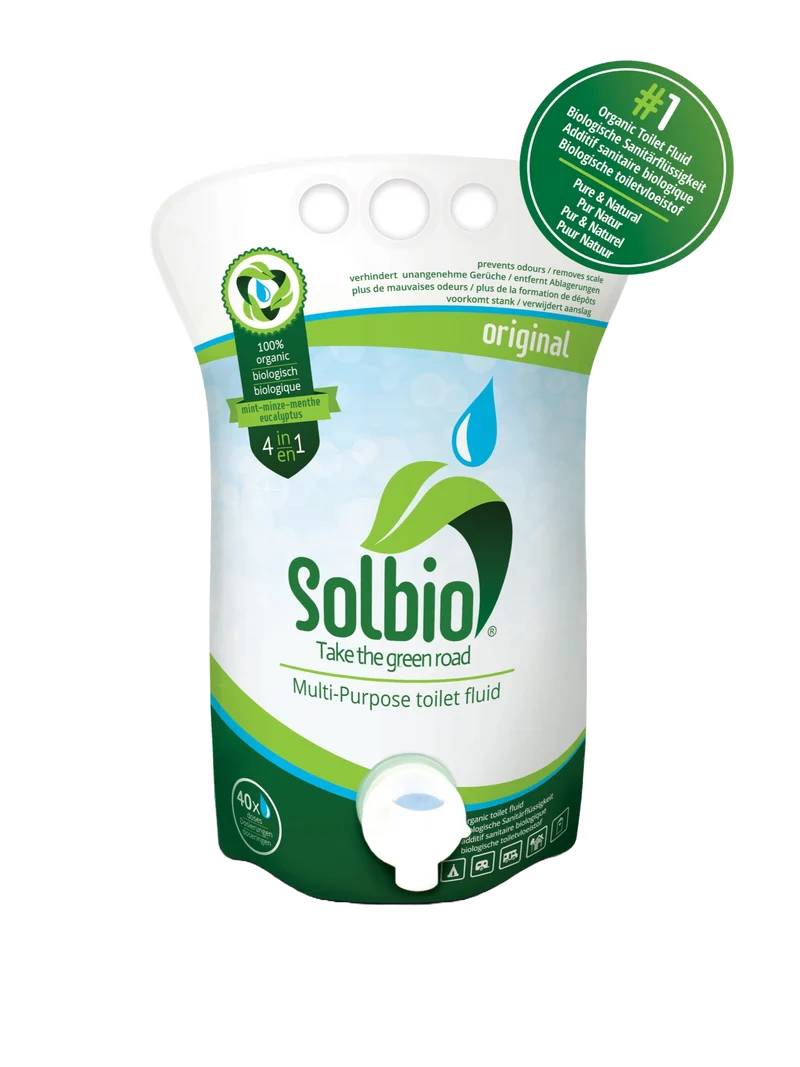 Das Bio Toilettenmittel - Solbio Original Toilettenmittel - Biologisch abbaubar für das Vanlife
