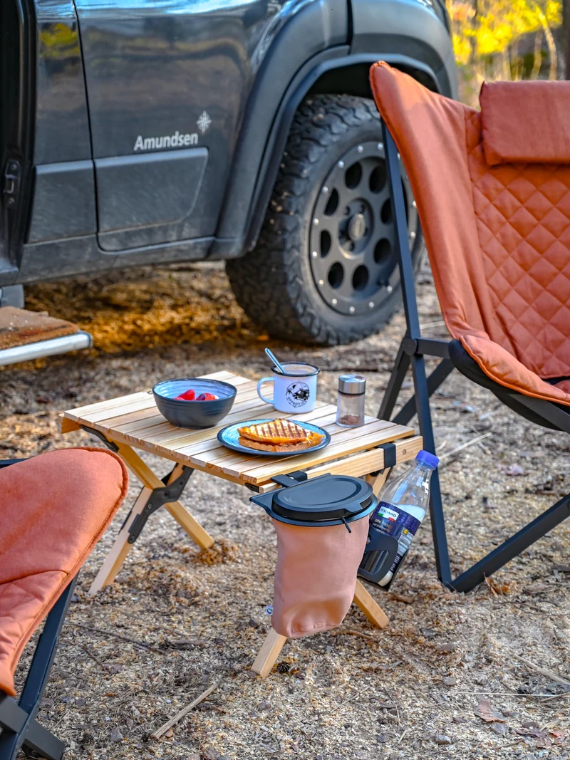 Der Flextrash Tableclip – Tragbar für das Vanlife