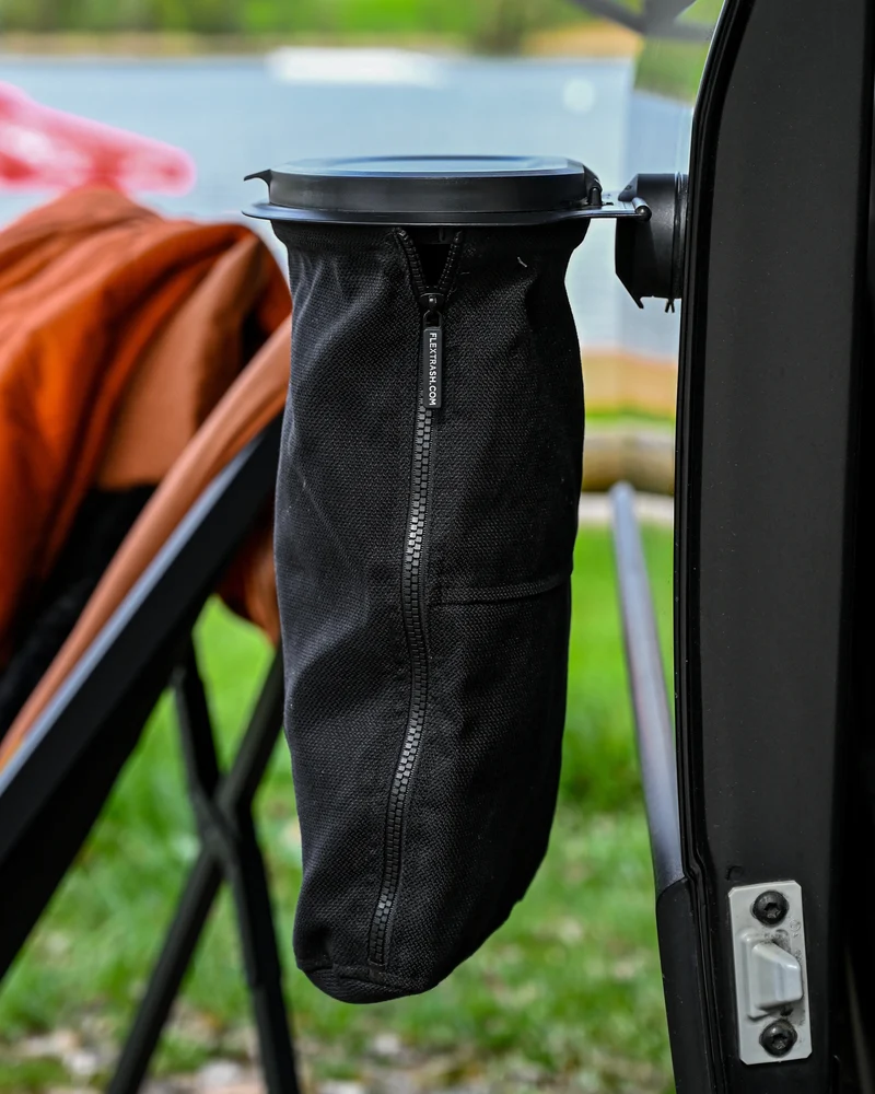 Der Flextrash Vacuclip – Tragbar für das Vanlife