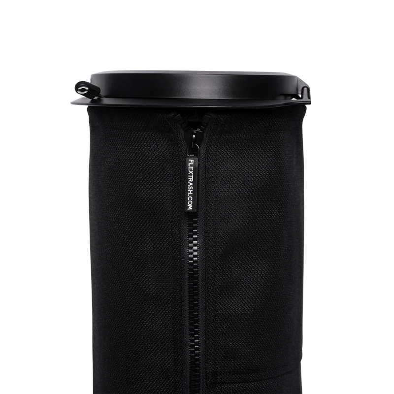 Der Flextrash Abfalleimer - Groß 9 Liter - Tragbar für Vanlife