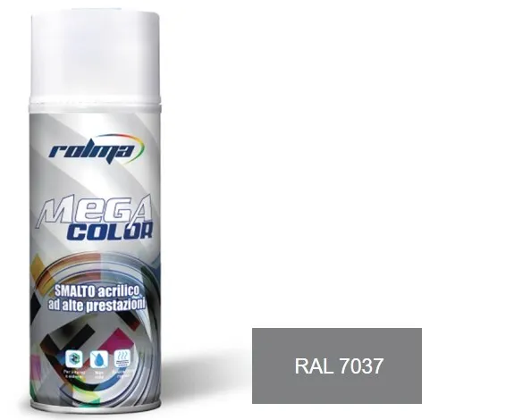 Vernice spray ral 7037 grigio polvere