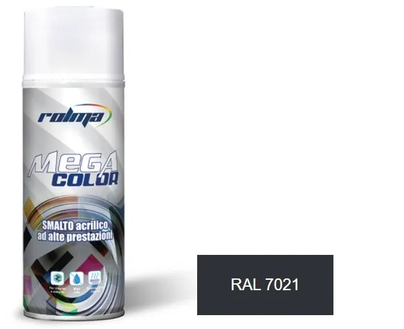 Vernice spray ral 7021 grigio nerastro