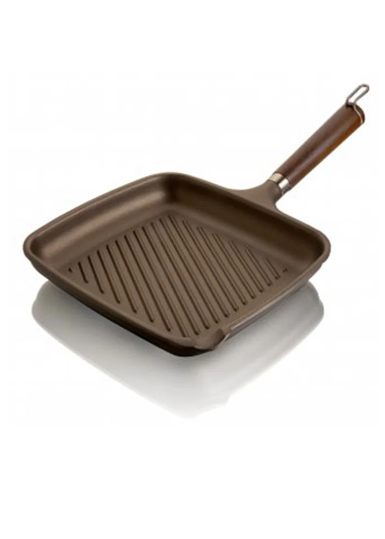 Bistecchiera 26x35 Induzione Julienne Manico Legno