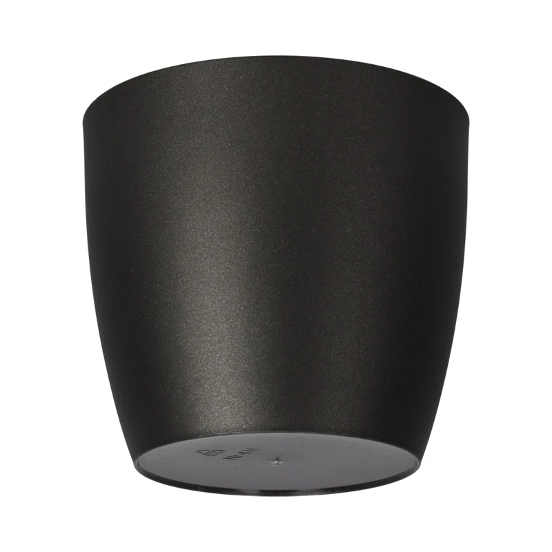 Copertura per vaso da fiori KADAX, vaso da fiori con supporto in grafite per soggiorno, 18 cm