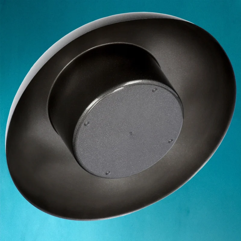 Copertura per vaso da fiori KADAX per composizioni, centrotavola, base Ikebana, grafite, 9,5 cm