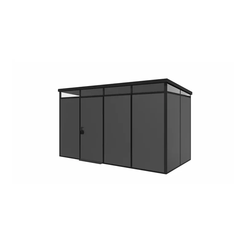 CASETTA MODULARE IN PVC E ALLUMINIO 4X2M