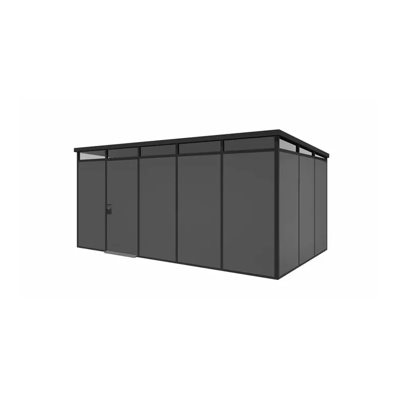 CASETTA MODULARE IN PVC E ALLUMINIO 3X5M