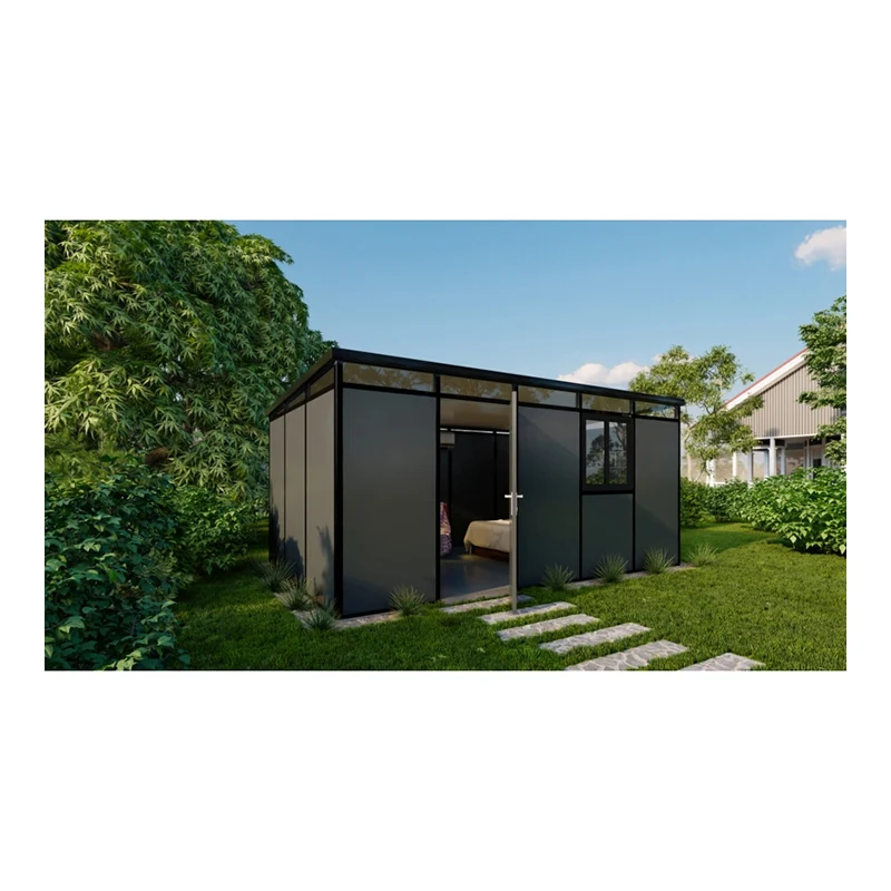 CASETTA MODULARE IN PVC E ALLUMINIO 3X5M