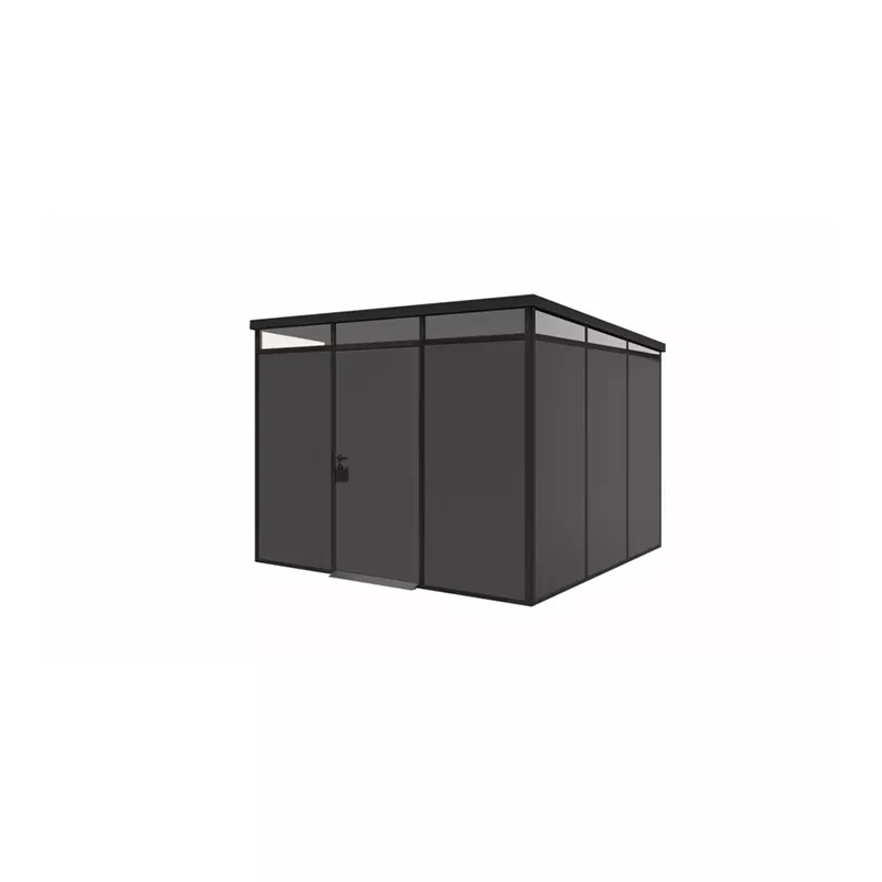 CASETTA MODULARE IN PVC E ALLUMINIO 3X3M