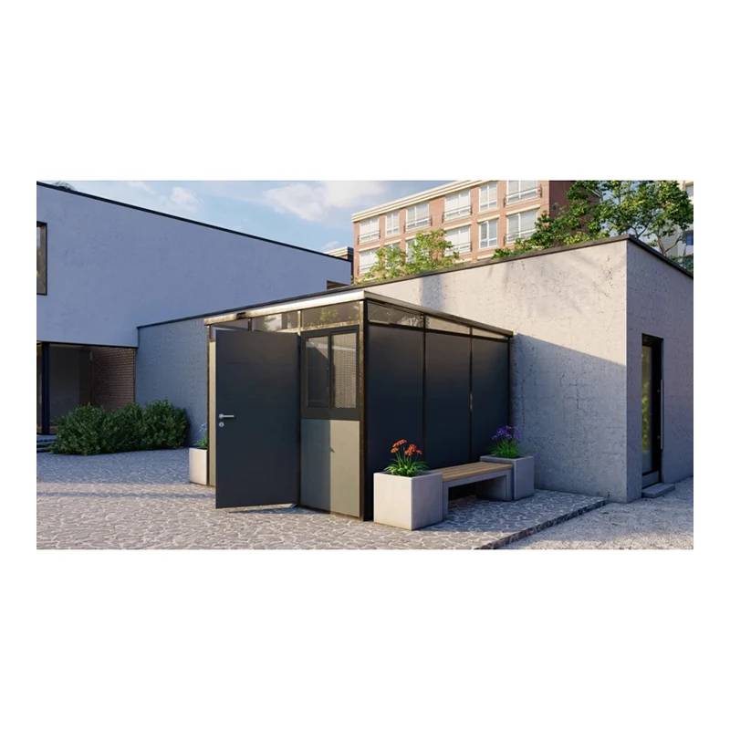 CASETTA MODULARE IN PVC E ALLUMINIO 3X3M