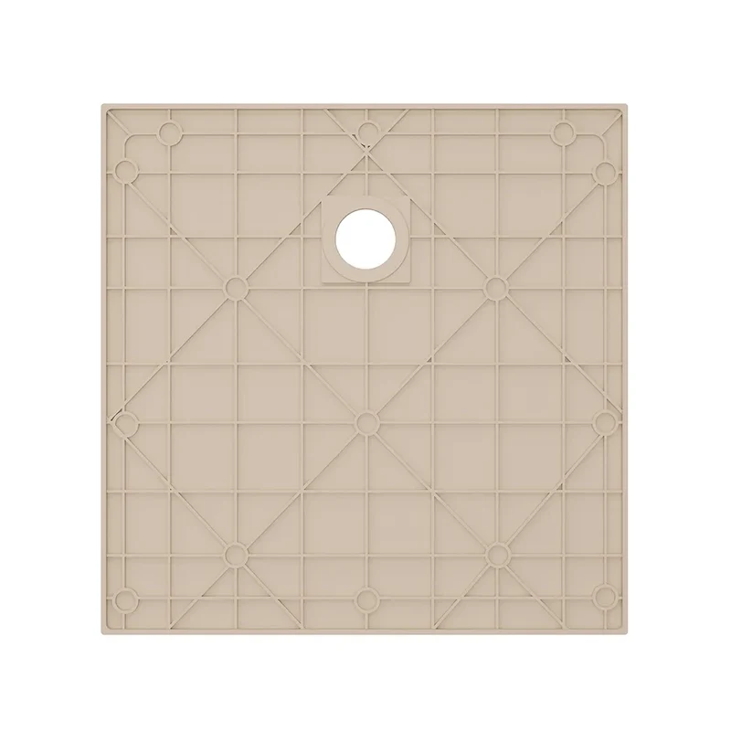 Piatto doccia 80x80 cm colore avorio effetto pietra | Samos