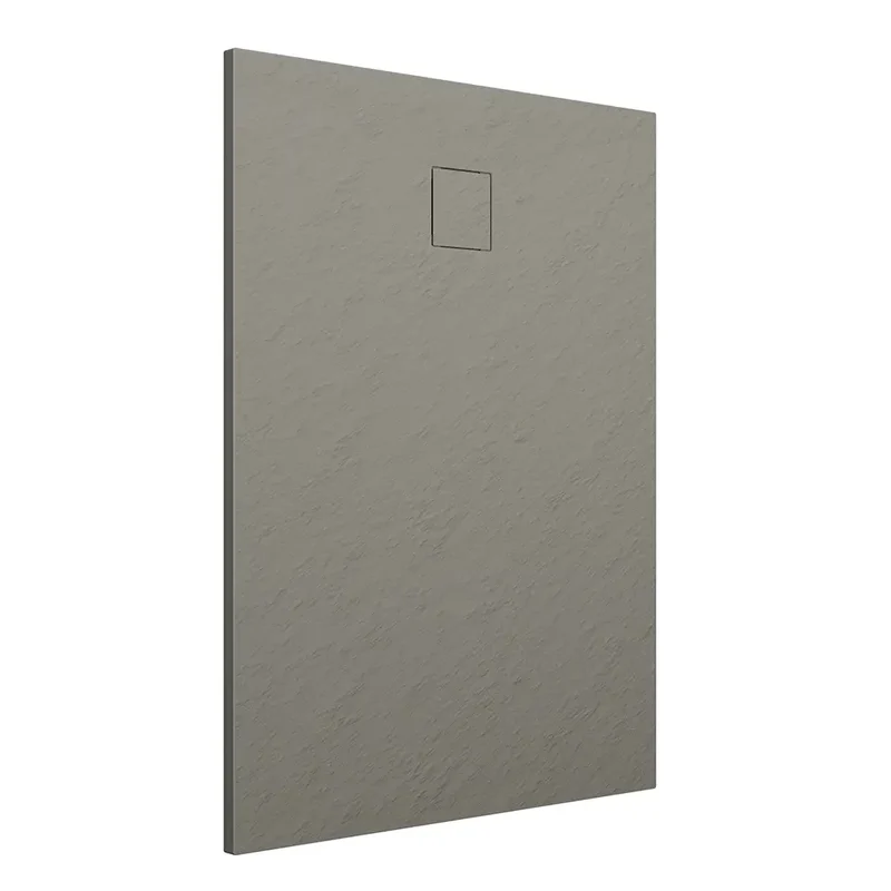 Piatto doccia 90x140 cm colore marrone effetto pietra | Samos