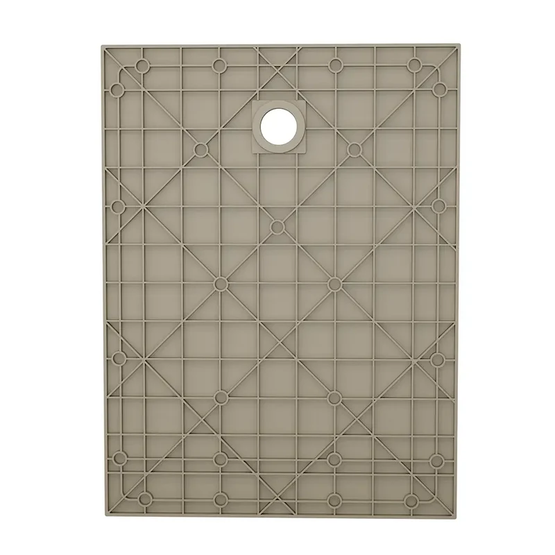 Piatto doccia 90x140 cm colore marrone effetto pietra | Samos