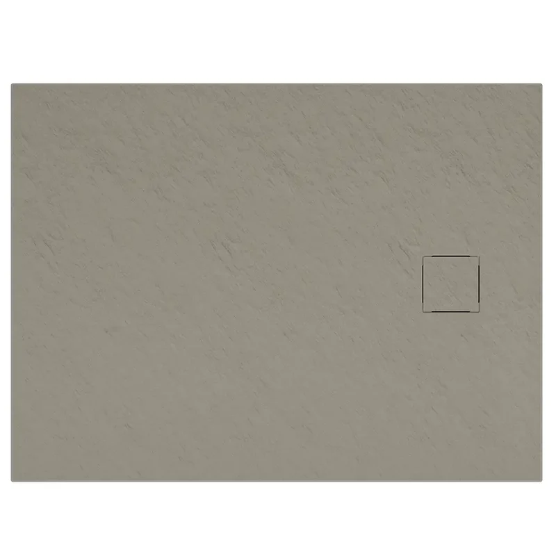 Piatto doccia 90x140 cm colore marrone effetto pietra | Samos