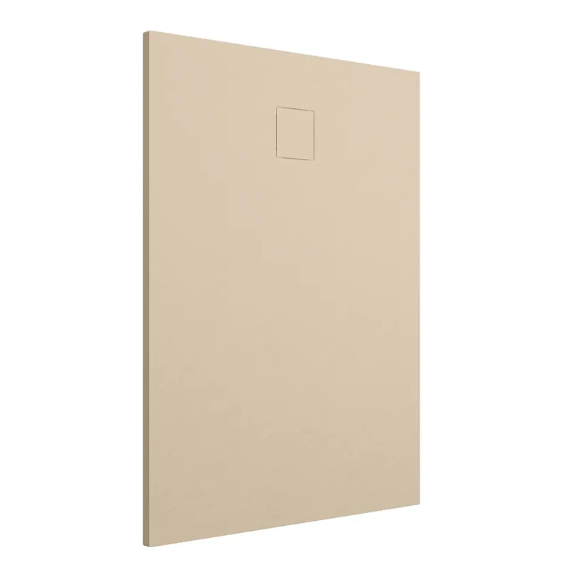 Piatto doccia 90x140 cm colore avorio effetto pietra | Samos