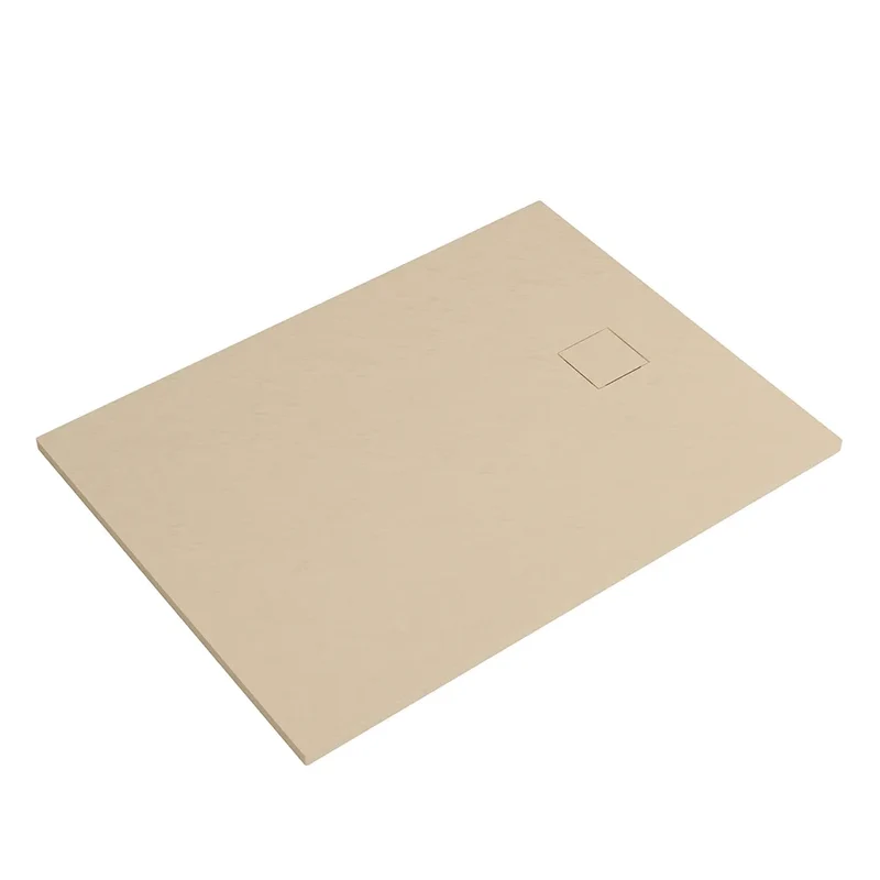 Piatto doccia 90x140 cm colore avorio effetto pietra | Samos