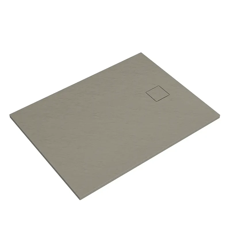Piatto doccia 70x150 cm colore marrone effetto pietra | Samos