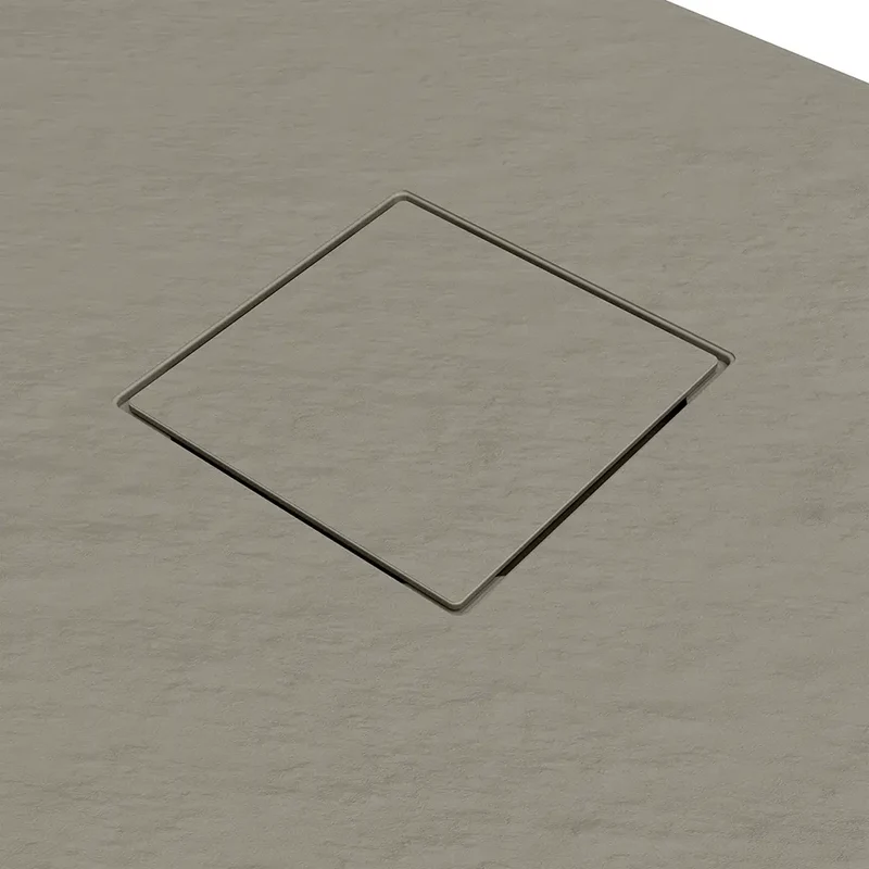 Piatto doccia 70x150 cm colore marrone effetto pietra | Samos