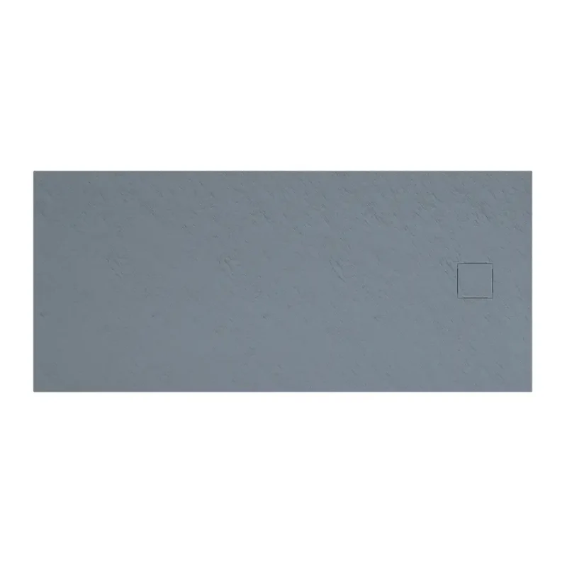 Piatto doccia 80x160 cm colore grigio effetto pietra | Samos