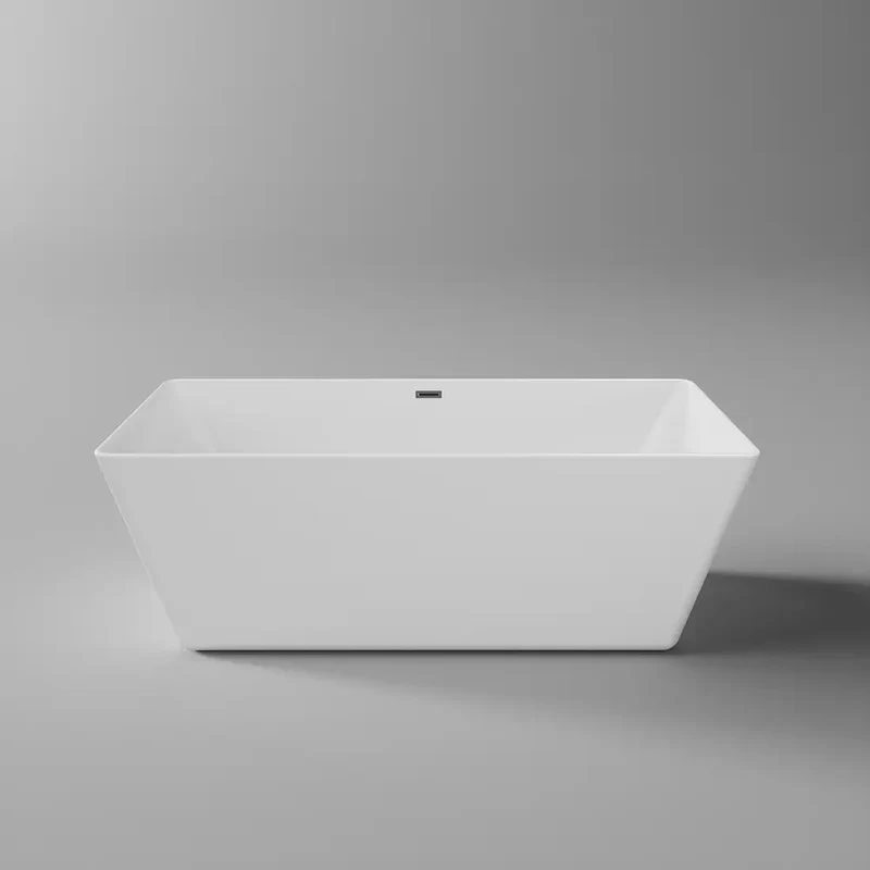 Vasca da bagno freestanding 170cm acrilico bianco lucido | Letizia