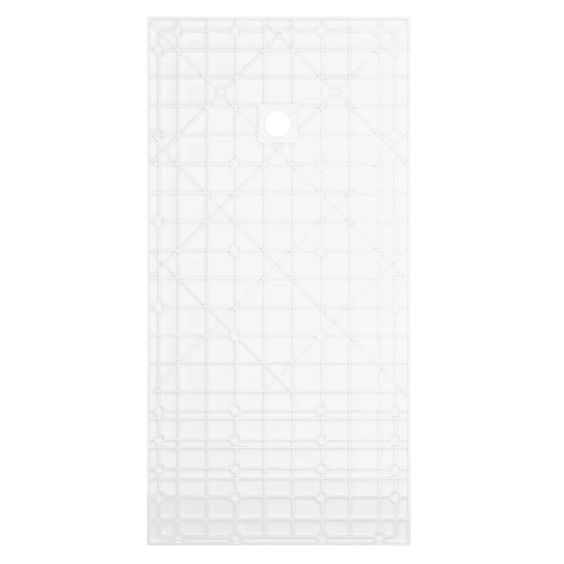 Piatto doccia 70x160 cm colore bianco effetto pietra | Samos