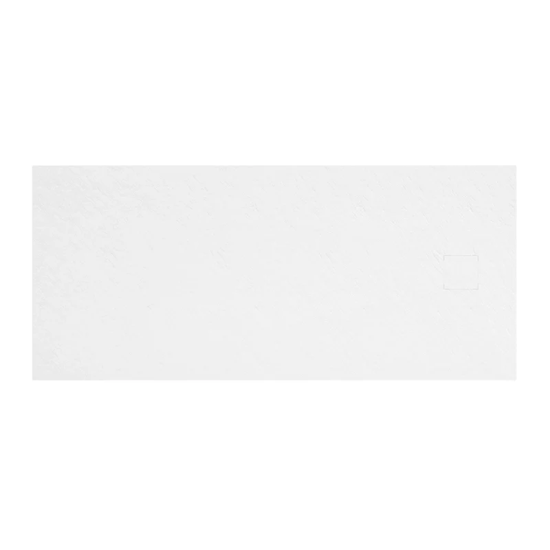 Piatto doccia 70x160 cm colore bianco effetto pietra | Samos