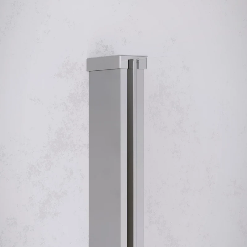 Parete doccia walk-in 90 cm 8mm opaco anticalcare h200 | Lazaros