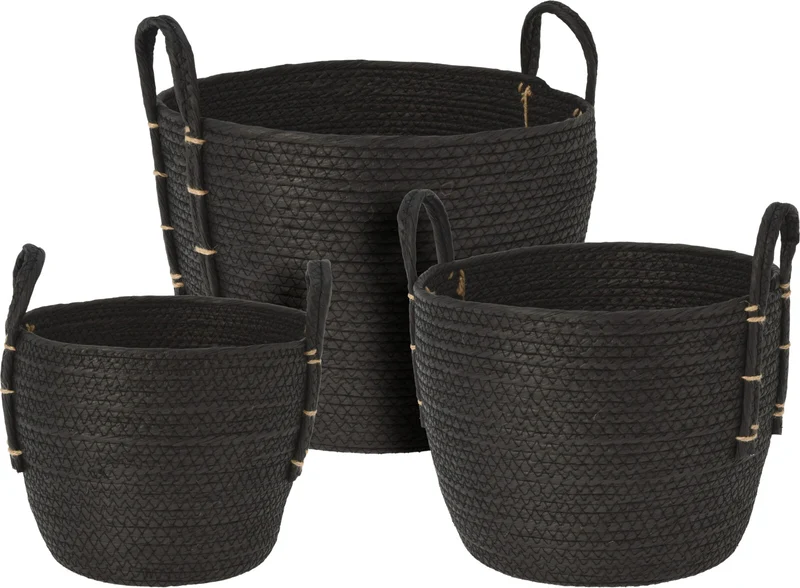 Cesta Naturale Nera Small